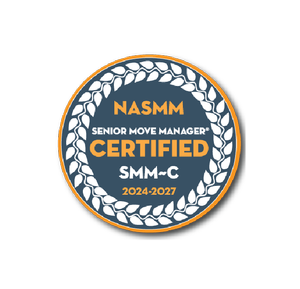 NASMM Certified Senior Move Manager badge